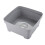 (White) Minky Washing Up Bowl with Sink Plug Strainer 2