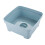 (White) Minky Washing Up Bowl with Sink Plug Strainer 5