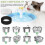 1Ensemble Filtre Animaux Compatible Couleur Variée 7