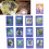 44-Deck Hologram Paper Tarot Divination Cards, 10.5x7.7cm 13