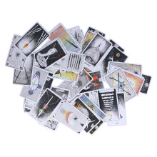 Wild Tarot Cards Deck Hologram Paper 10.3x6.2cm Divination Playing Cards