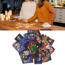 Hologrammpapier Tarotkarten, 10,3x7,3cm, Wahrsage-Spielkarten