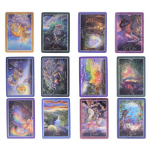 Heimparty Tarotkarten-Wahrsagespiel, Hologrammpapier, 10,3x7,4cm