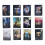 Fate Divination Tarot Card Game Portable with Unique Pattern for Gifts 14