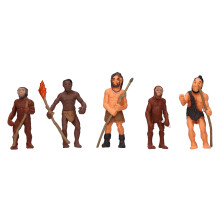 Portable Ancient Human Model Toy Set for Role-Playing and Education