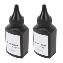 2 Stück Toner Refill 200g Schwarz Toner Refill