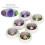 6 Boxes Colorful Round Plastic Sequins for DIY Crafts, 6 Pack 10