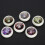 6 Boxes Colorful Round Plastic Sequins for DIY Crafts, 6 Pack 5