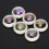 6 Boxes Colorful Round Plastic Sequins for DIY Crafts, 6 Pack 8