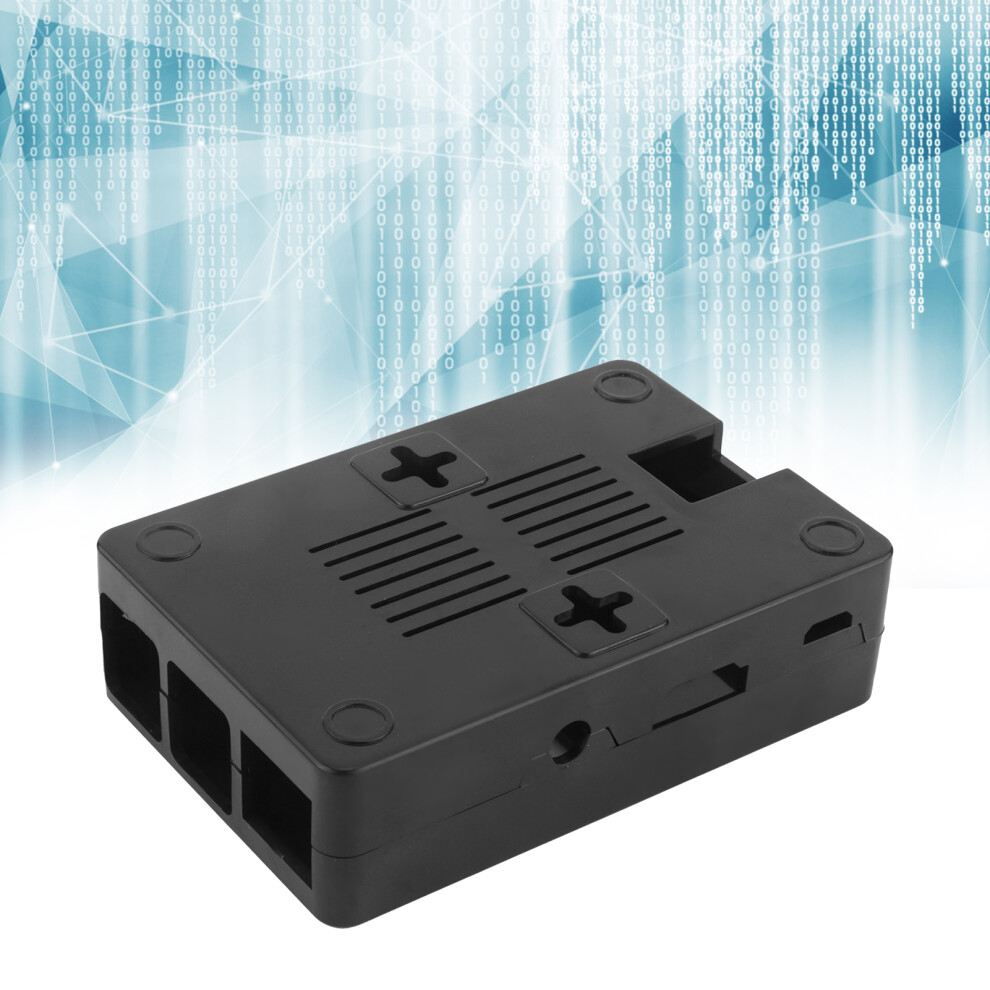 Abs Shell Protective Case For Raspberry Pi 3B/3B+ Black 8461358828609