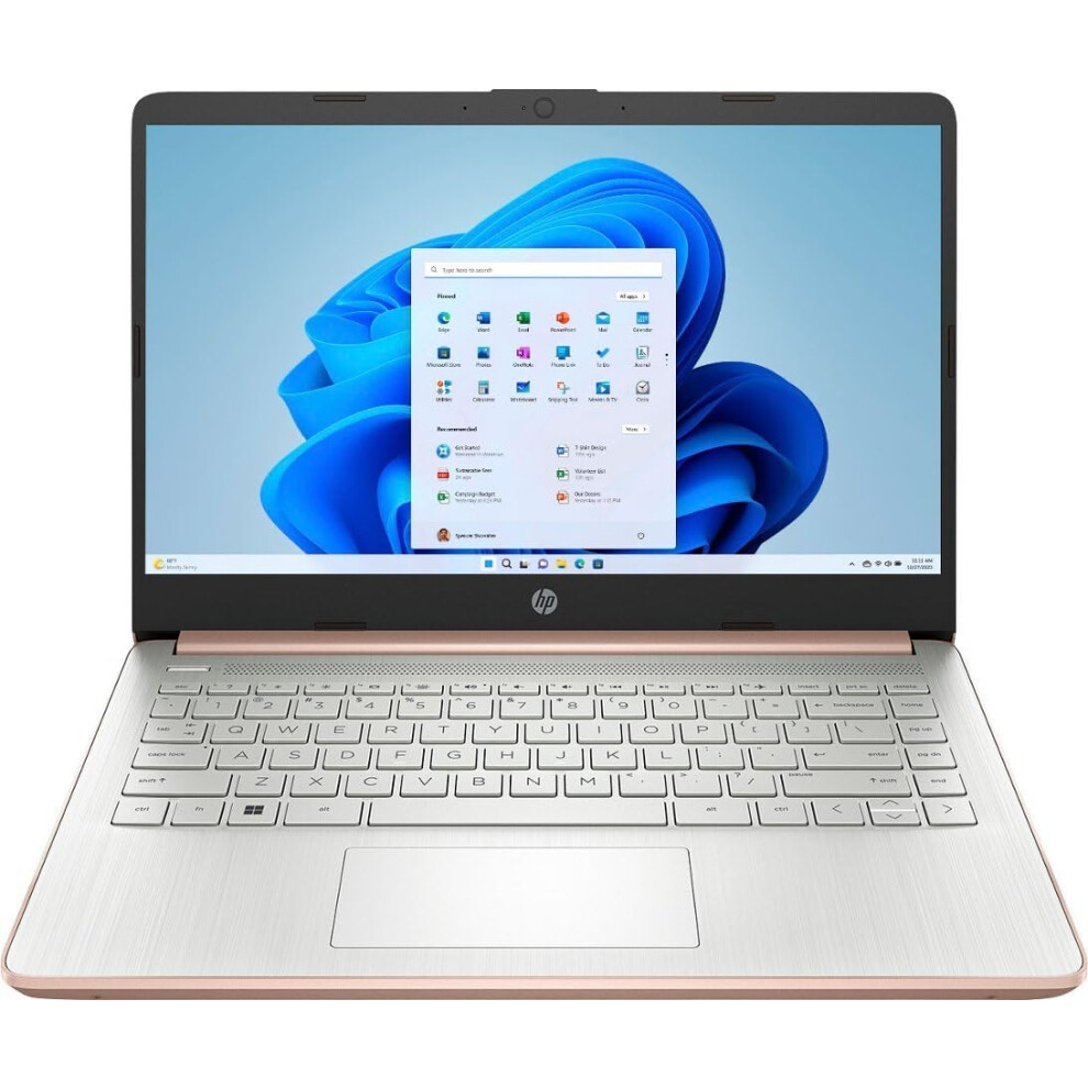 Photos - Laptop HP 14"""" HD  Display  Intel Celeron N4120 1.1GHz 4GB Memory 128GB eMMC Windows 11 Home in S Mode One Year (1366 x 768)