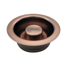 Flangia e Tappo per Smaltimento Rifiuti Westbrass D2089-11, 1-Pezzo, Rame Antico