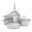 GreenPan GreenPan CC000018-001 Cookware Set, Stainless Steel, Silver 1