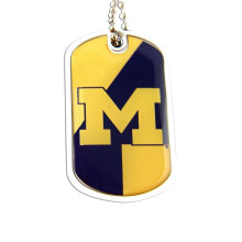 NCAA Michigan Wolverines Dynamisches Hundemarke
