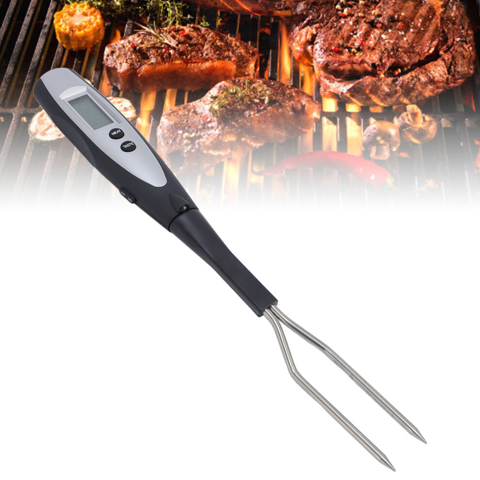 Digital Meat Thermometer Fork 0-150 Water-Resistant BBQ Thermometer
