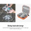 Adjustable Drone Action Camera Adapter for GO 3S & GO3, ABS Carry Bracket 3