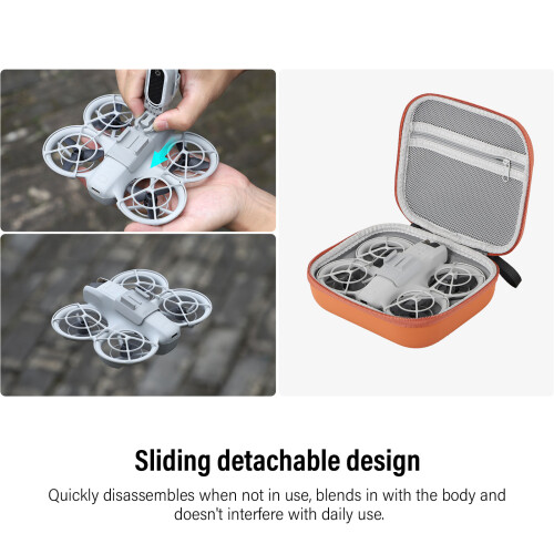 Adjustable Drone Action Camera Adapter for GO 3S & GO3, ABS Carry Bracket 2