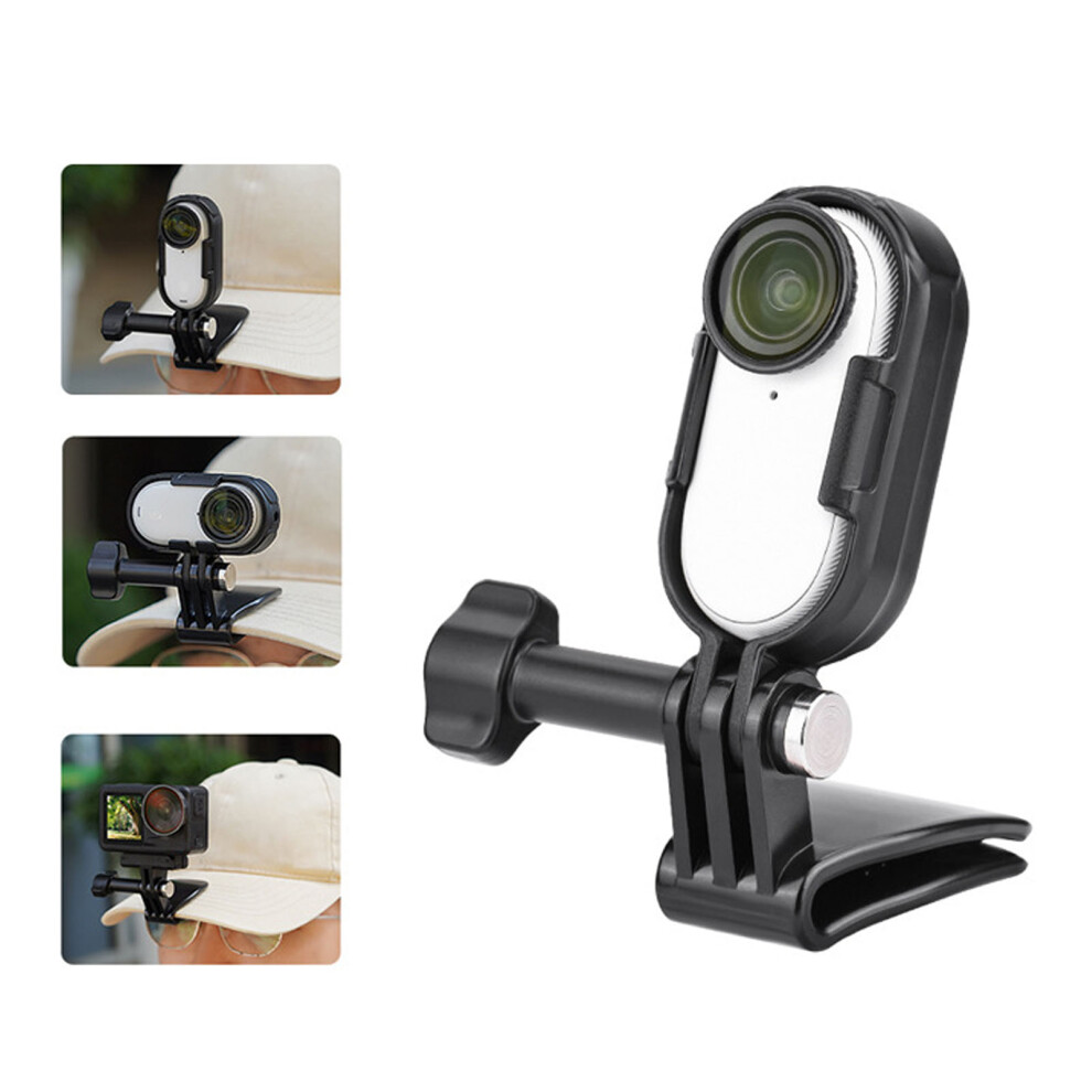 Camera Hat Clip Mount For Go3s, Anti-Skid, Horizontal & Vertical Shooting 7901358833582