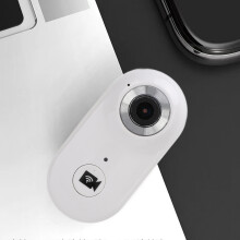 Caméra-pouce blanche pour animal de compagnie 63,8  31  21 mm, 280 mAh