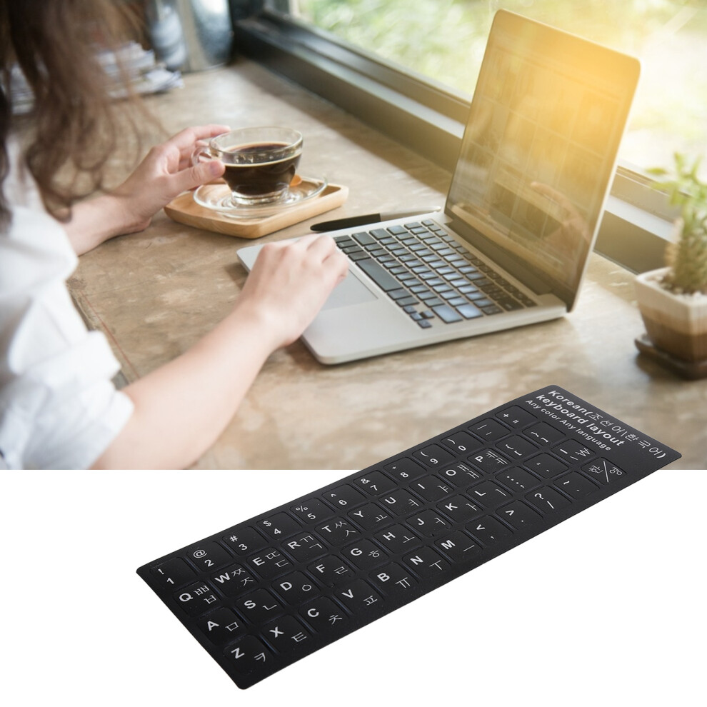 Korean Waterproof Keyboard Sticker For 10-17 Inch Laptop Notebook Desktop Pc 8431358834320