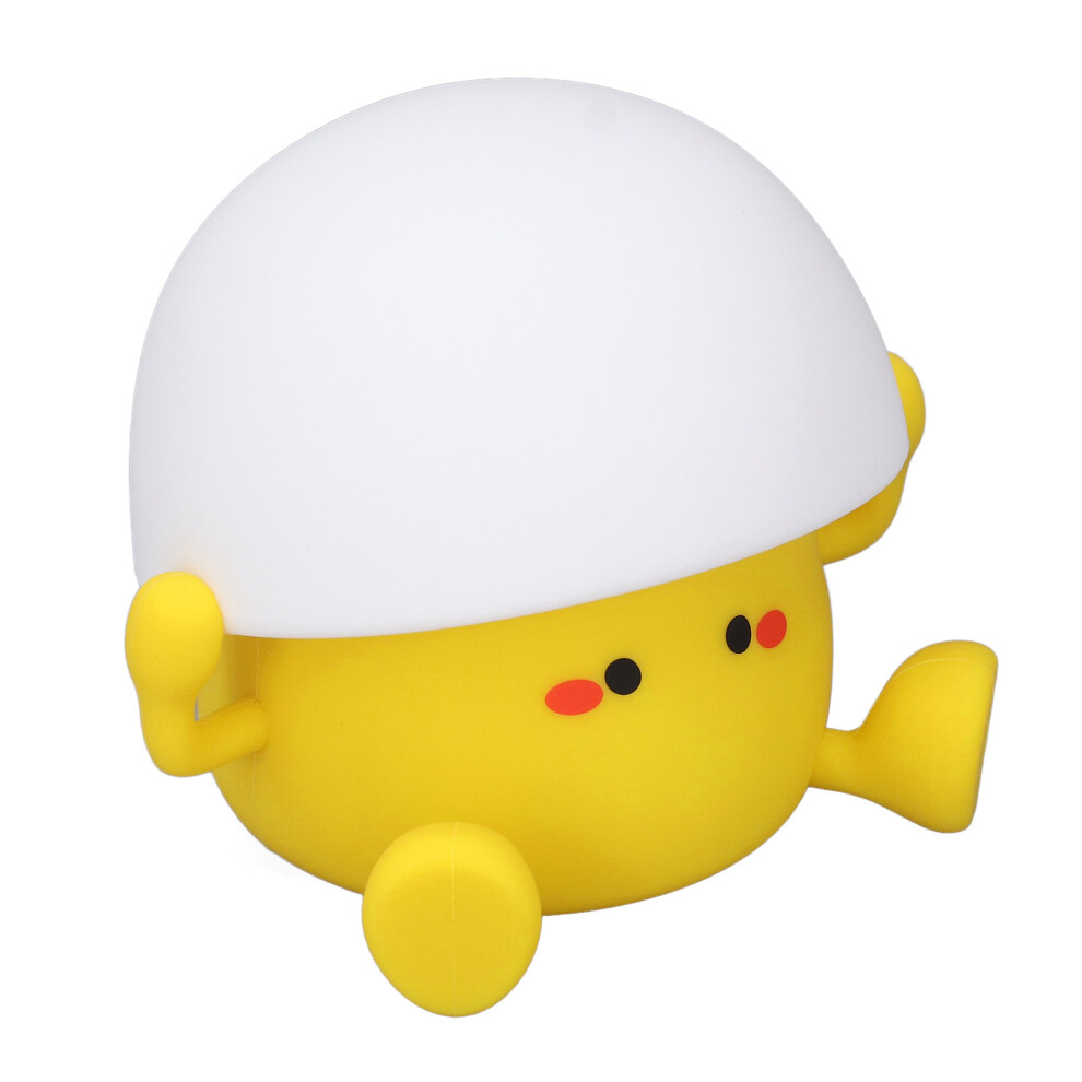 Rechargeable Silicone Night Light Egg Yolk, 2 Brightness Levels, 122x102mm