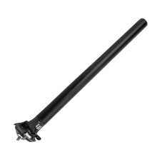 Adjustable Aluminum Alloy Mountain Bike Seatpost 27.2x400mm Black