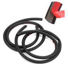 Großes D-Form Auto-Türdichtungsgummi selbstklebend, Wetterabdichtung 14x12mm