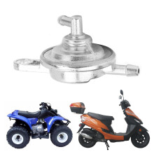 Aluminium 3-Wege Kraftstoffventil für GY6 50er 150er ATV Scooter