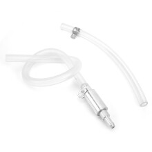 2PCS Aluminum Brake Bleeder Hoses Kit for Motorcycles, 5mm ID