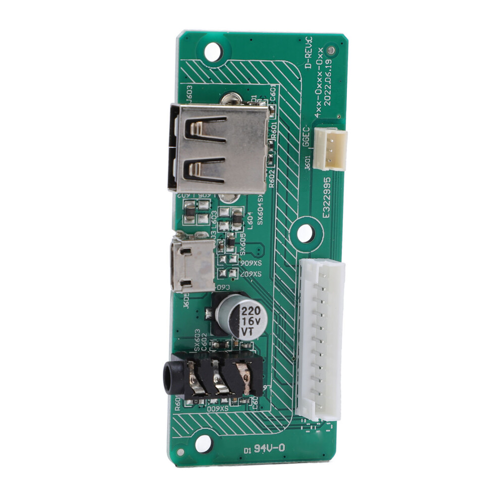 Usb Sound Jack Charging Port Circuit Board For Charge 3 Gg Speaker Green 8221358840373