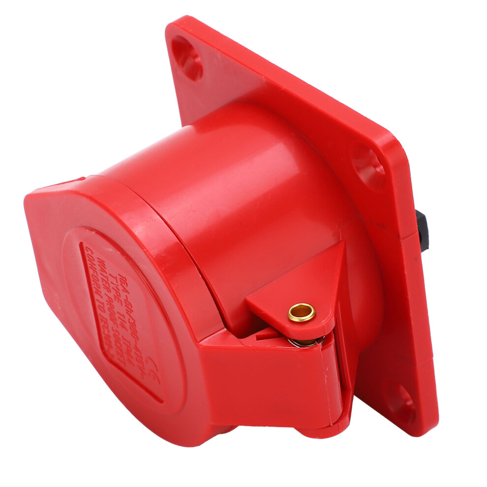 Waterproof 16A 4Pin Industrial Socket 3 Phase Ip44 Explosion-Proof 5061358840538