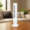 White Tower Fan USB Bladeless 2 Speed Quiet Portable Energy Efficient Cooler 8