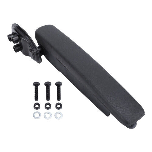 Adjustable RV Seat Armrest 0‑120 Foldable Black Heavy Duty Mount 2