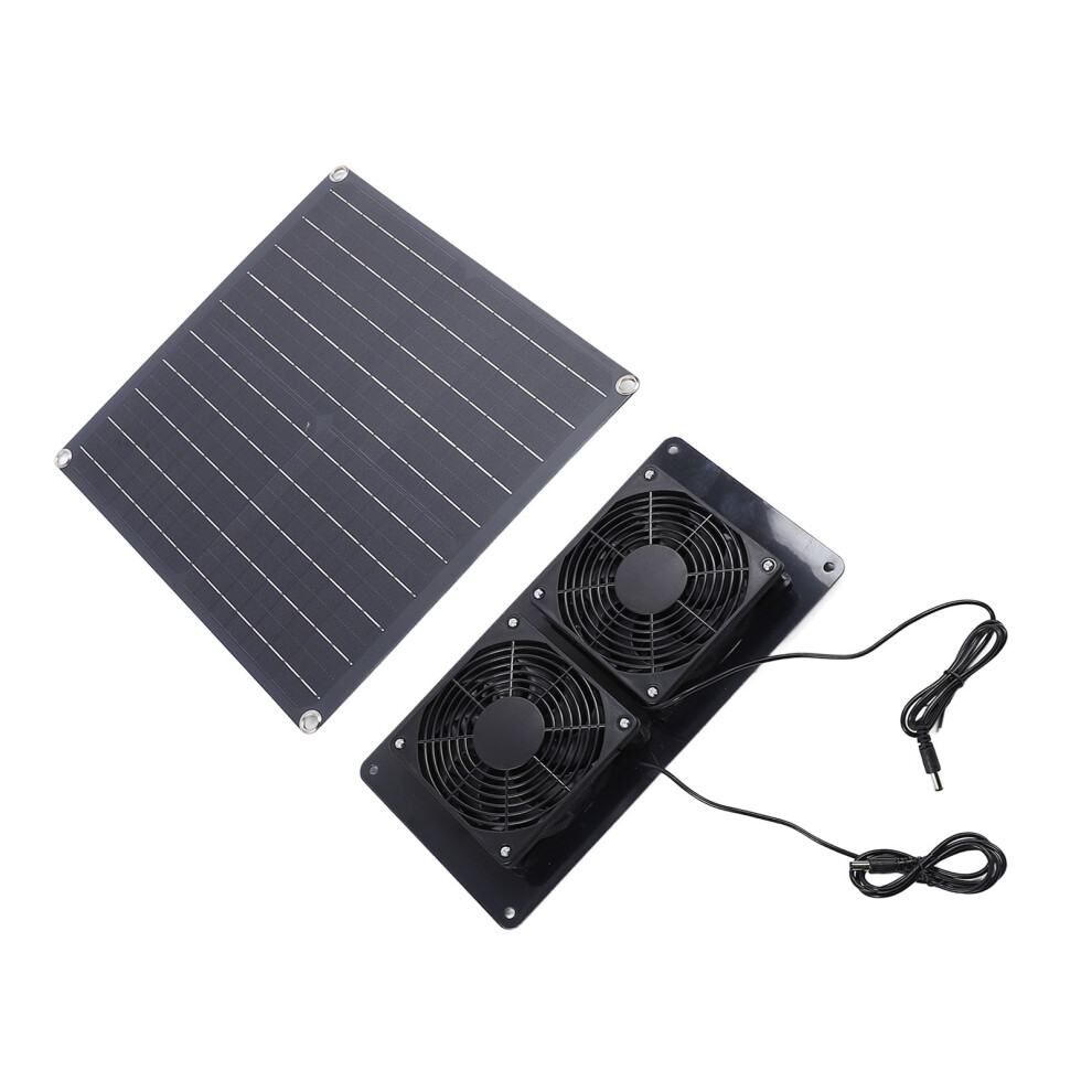 20W 18V Solar Exhaust Fan For Shed, Greenhouse, Chicken Coop 8281358843781