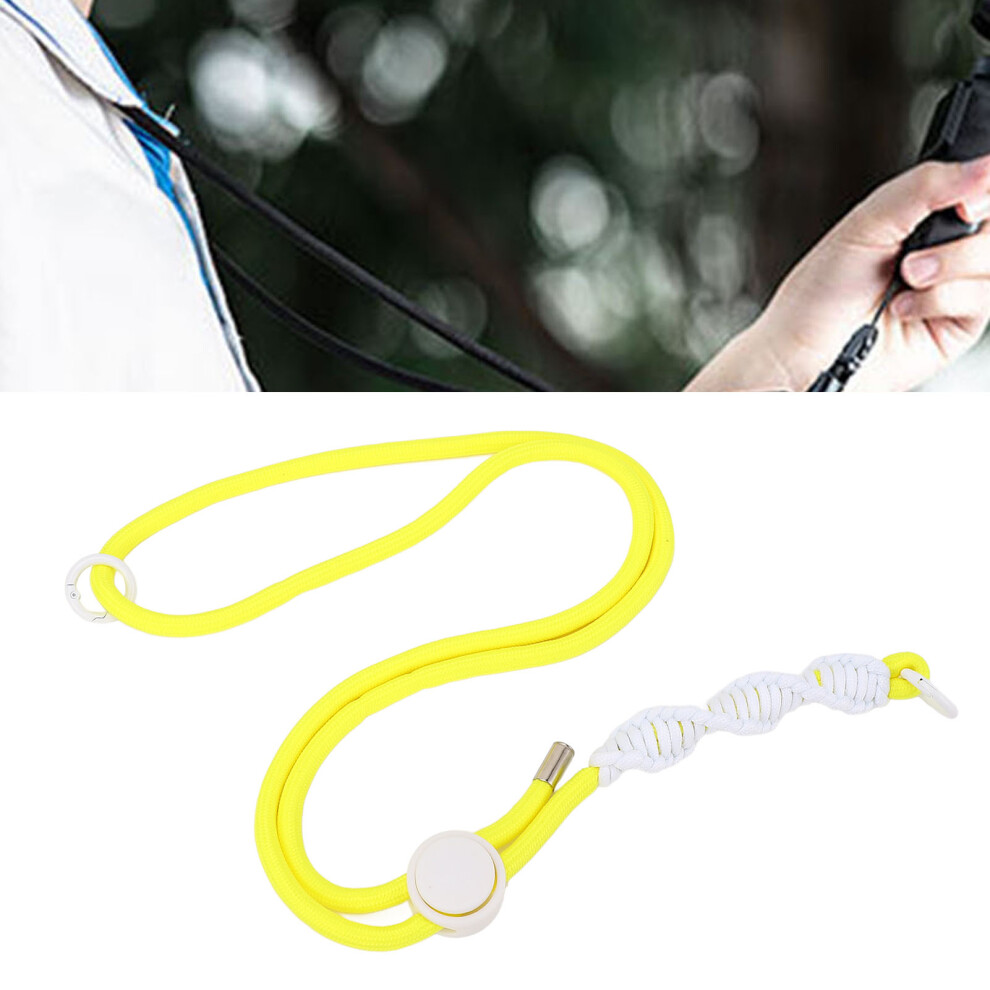 Nylon Action Camera Anti-Loss Rope For One X3/X4, Pocket 3, Yellow 7901358843901
