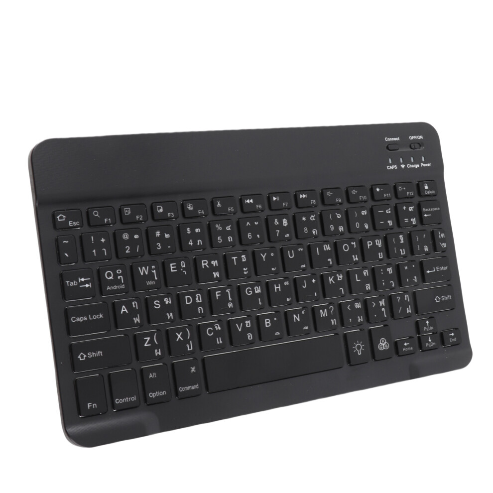 Wireless Bluetooth Keyboard 10In Rgb Backlight, Square Keys, 110Mah Battery 8001358844997