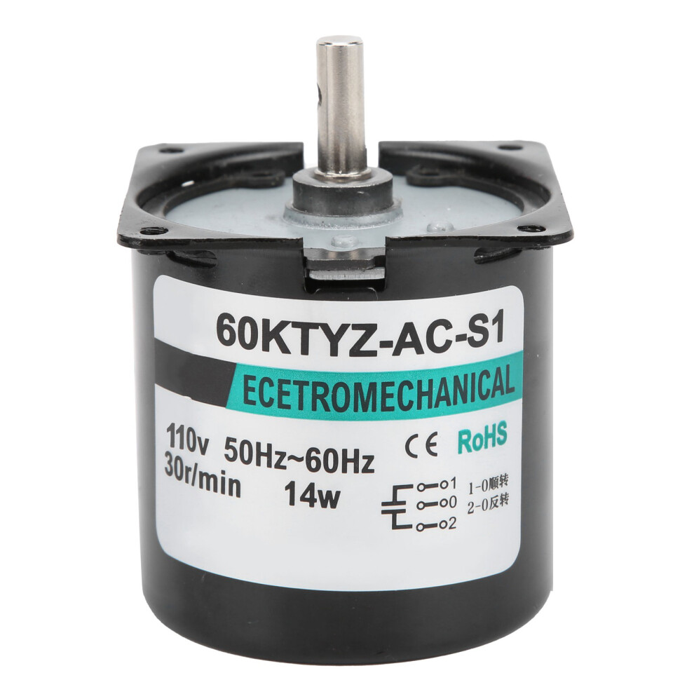 14W Ac Synchronous Motor 30Rpm 2Way High Torsion With Bracket 6931358846474