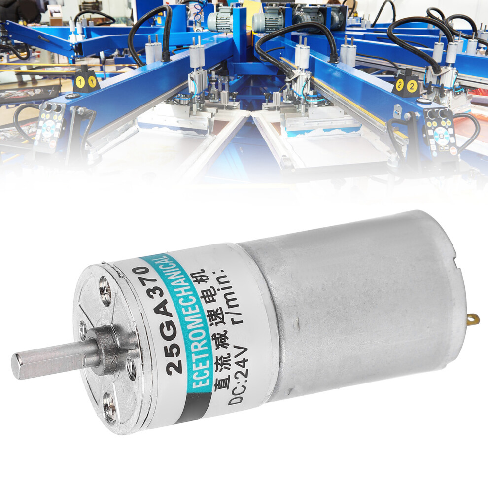 24V Micro Dc Gear Motor Xd-25Ga370 30Rpm Cw/Ccw Low Speed 3641358846888