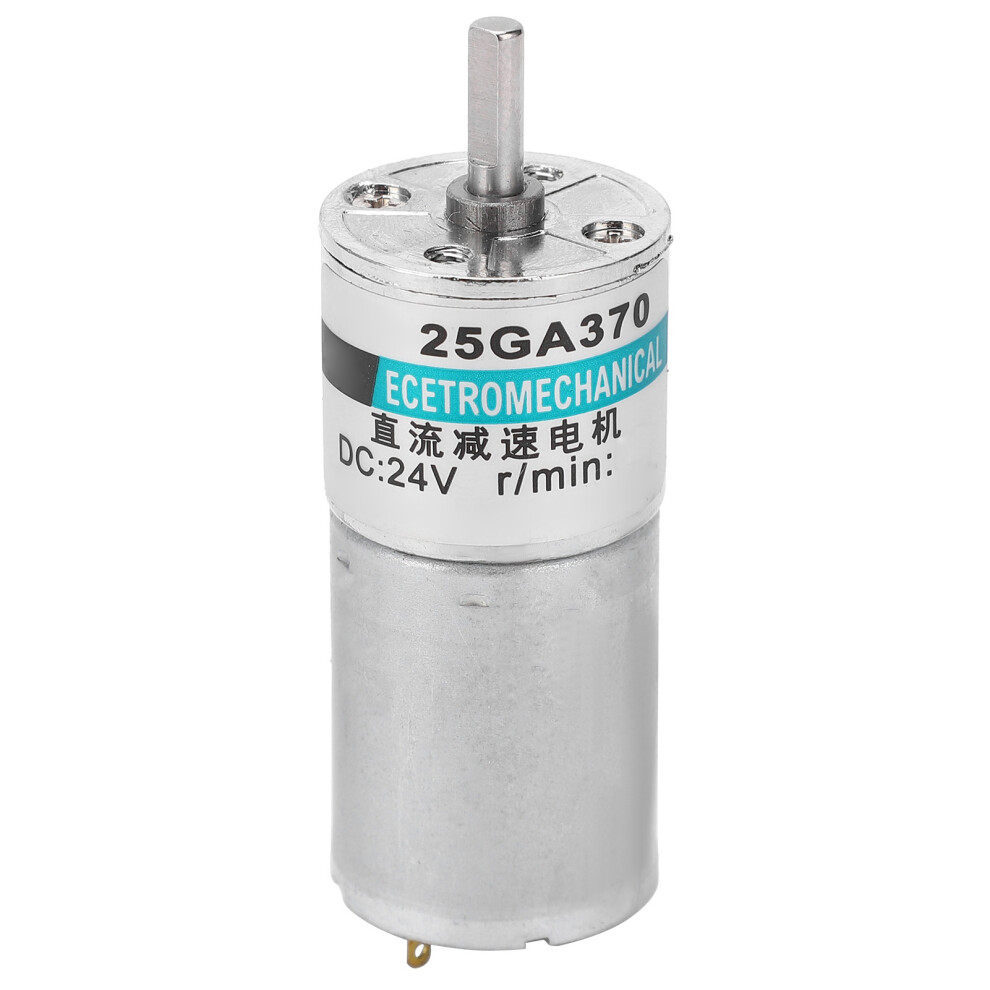 24V Dc Gear Motor Xd-25Ga370 5Rpm Low Speed Cw/Ccw 7611358846764