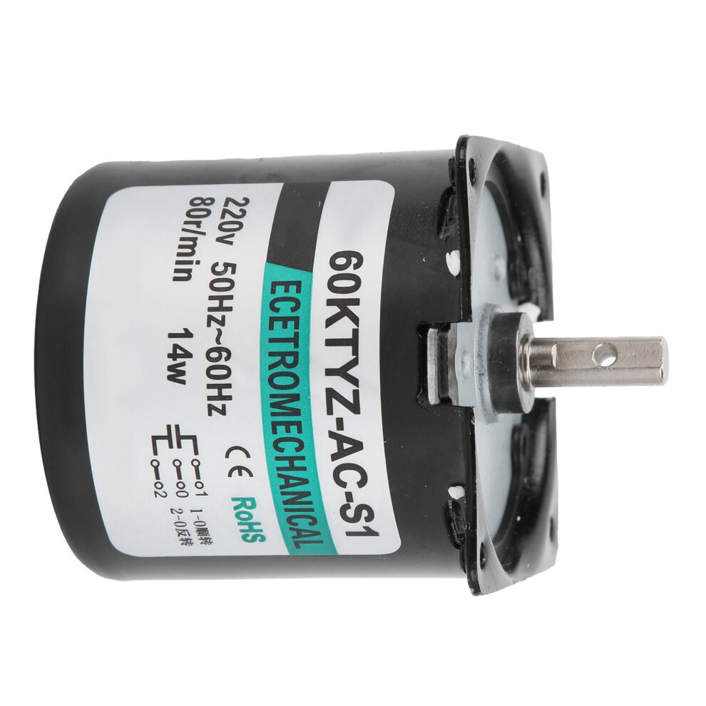 14W Ac Synchronous Motor Xd60ktyz 80Rpm 220V Copper 9391358847586