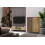 KAMARO 2DD SLIM/GŁ OAK ARTISAN DISPLAY CABINET 2