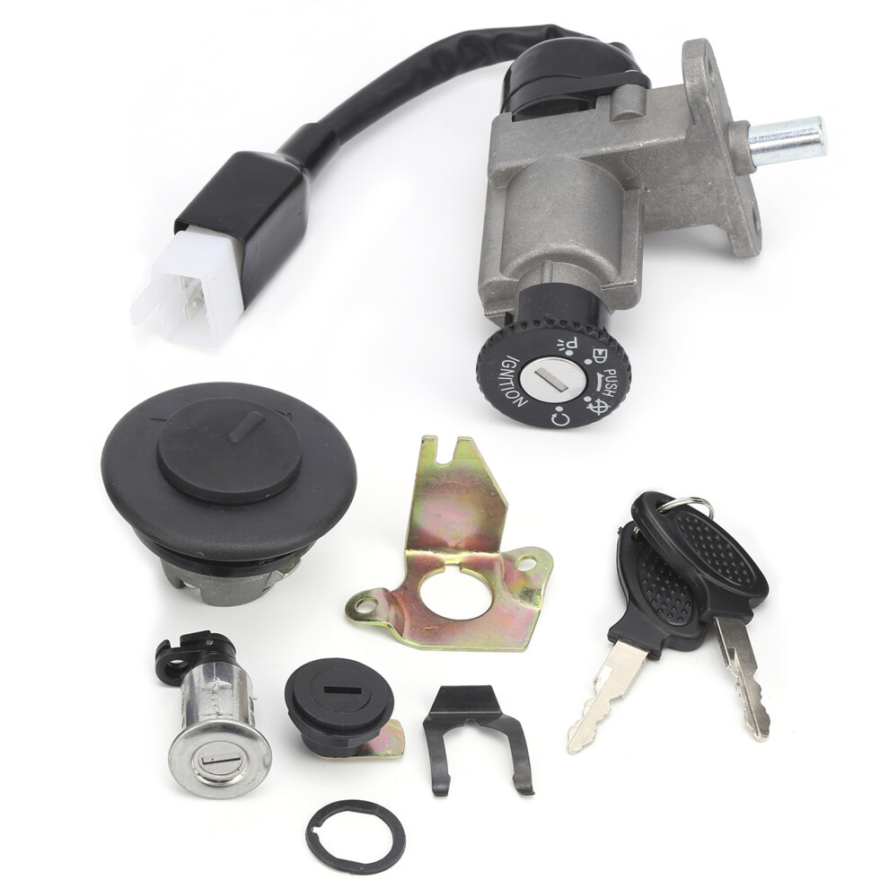 Replace Ignition Switch 4-Wire For 50Cc 150Cc Gas Scooter Gy6 139Qmb Moped 7601358849476