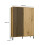 KAMARO 2DD SLIM/GŁ OAK ARTISAN DISPLAY CABINET 6