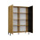 KAMARO 2DD SLIM/GŁ OAK ARTISAN DISPLAY CABINET 8