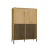 KAMARO 4DK SLIM/GŁ OAK ARTISAN DISPLAY CABINET 10