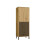 KAMARO 2DK SLIM/GŁ OAK ARTISAN DISPLAY CABINET 8