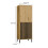 KAMARO 2DK SLIM/GŁ OAK ARTISAN DISPLAY CABINET 10