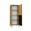 KAMARO 2DK SLIM/GŁ OAK ARTISAN DISPLAY CABINET 9