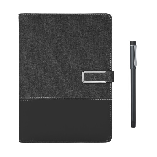 Smart Pen + A5-Notizbuch aus Leder, linierter