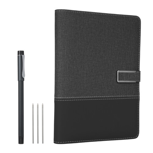 Smart Pen + A5-Notizbuch aus Leder, linierter 1